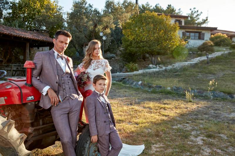 Costume de cérémonie 3 pièces modèle ARENAS de la marque ADIMO