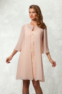 robe cocktail en dentelle