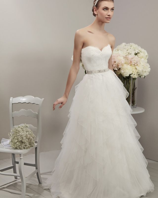 robe taille empire et volant